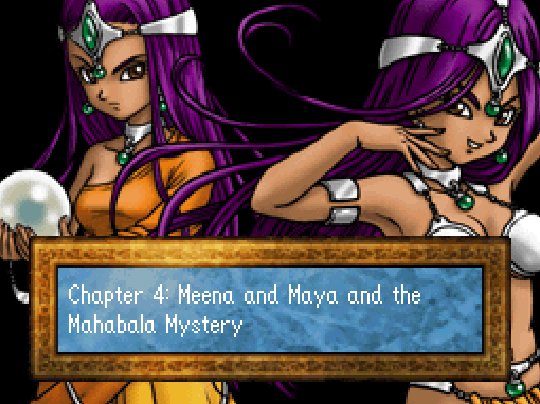 Chapter 4 Meena and Maya